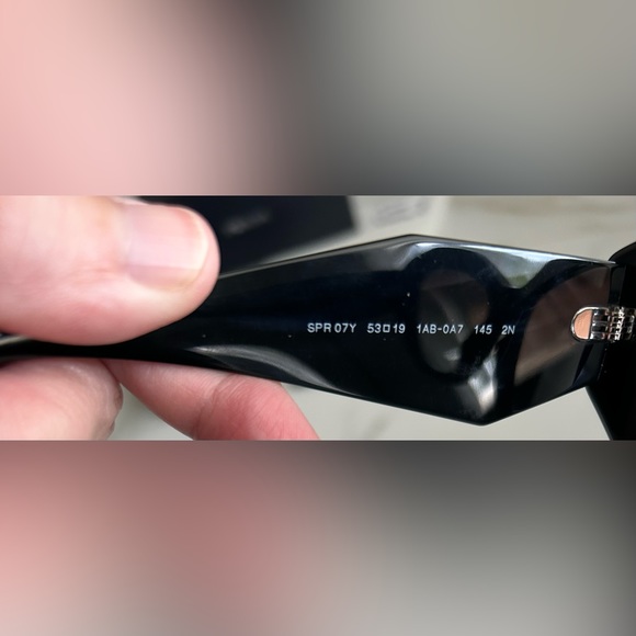 Prada PR 07YS Women’s Rectangular Sunglasses - Picture 9 of 10